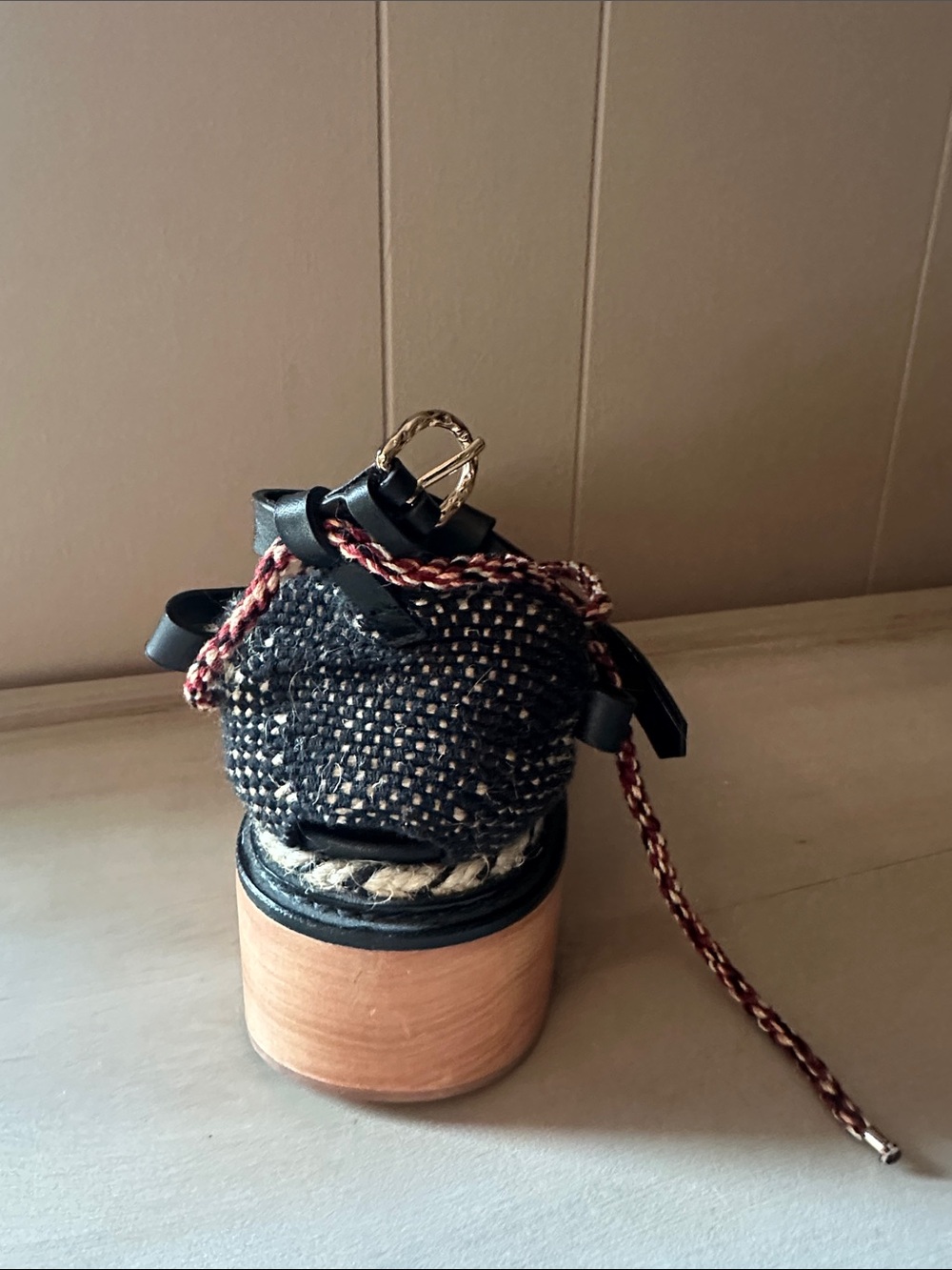 Ulla Johnson Salinas Twisted Rope Leather Flatform sandals - Picture 9 of 15
